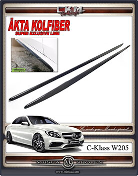 1. Carbon trim 2pcs