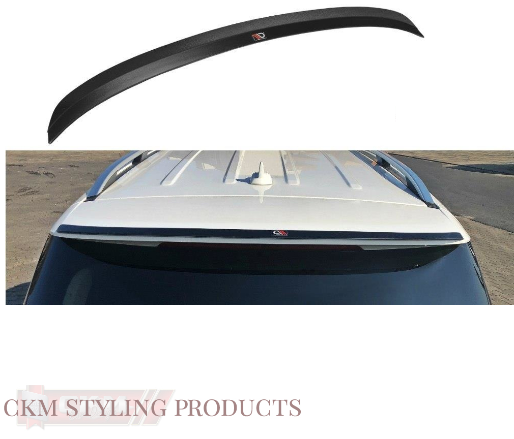 1. CKM Carbon look or black roof wing extension 1pcs - 2