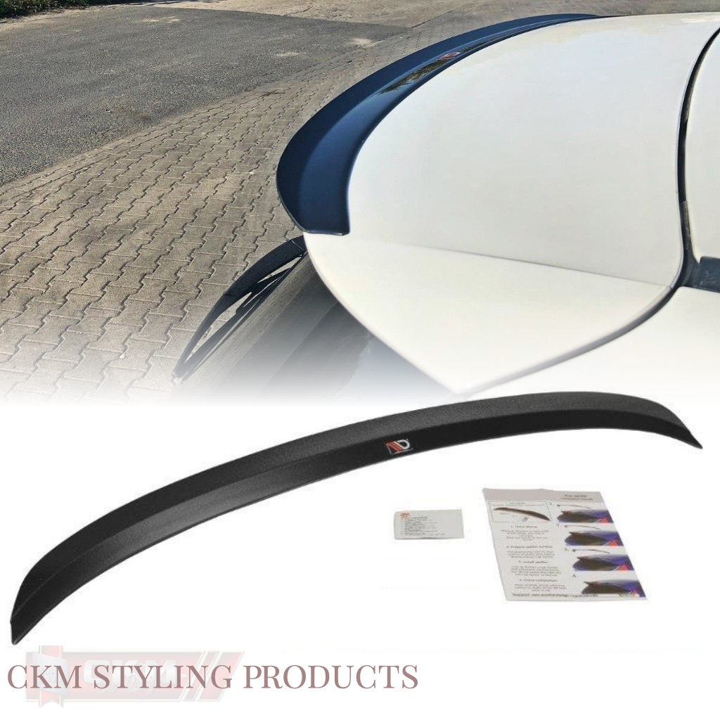1. CKM Carbon look or black roof wing extension 1pcs