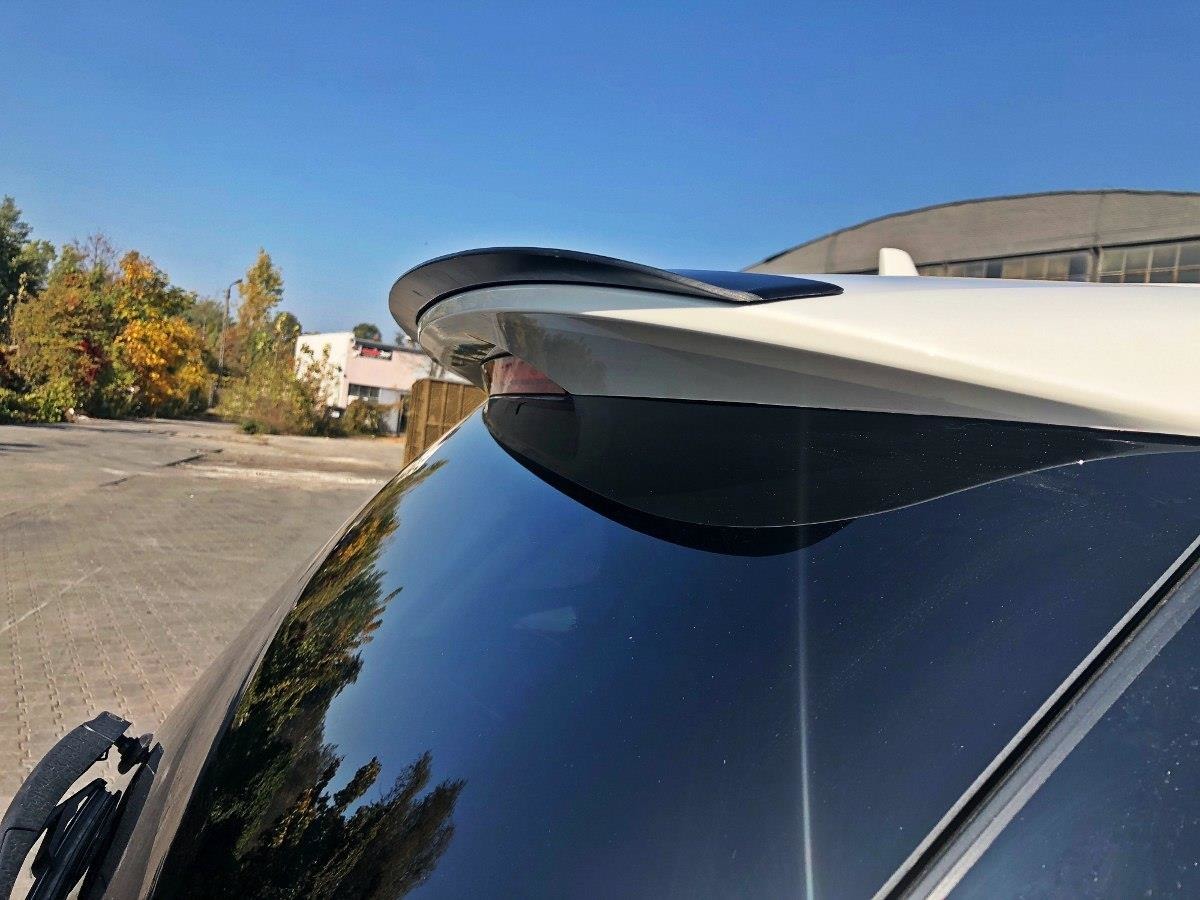 1. CKM Carbon look or black roof wing extension 1pcs - 4