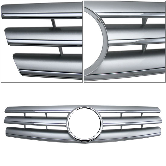 Grill Facelift R230 look 3 lamells. - 3