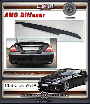 2. Diffuser AMG original för 4 pipor.