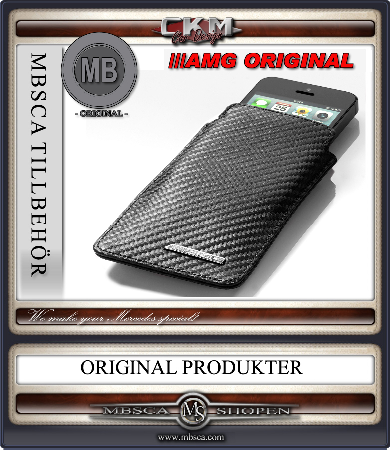 AMG iPhone fodral kolfiber