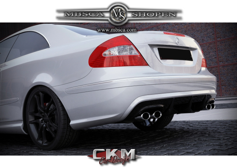 1. CKM Rear bumper 1pc  "AMG LOOK"  V2 - 2