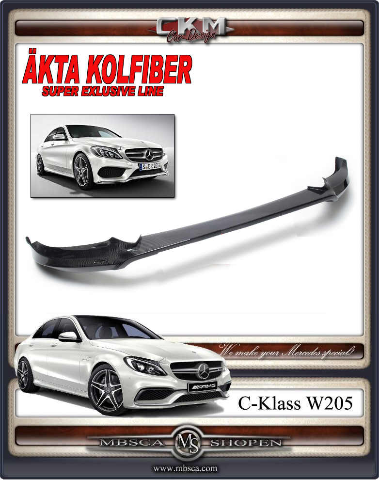 1. Kolfiber lip V2 1pc