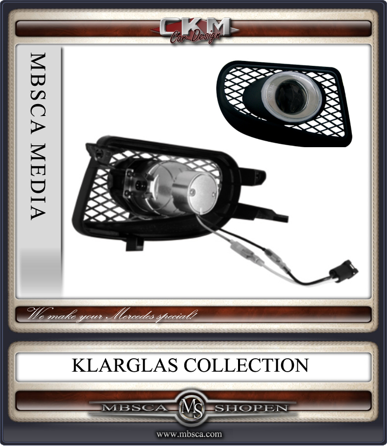 Clear fog lights projectorT 96-00 2 pcs - 2