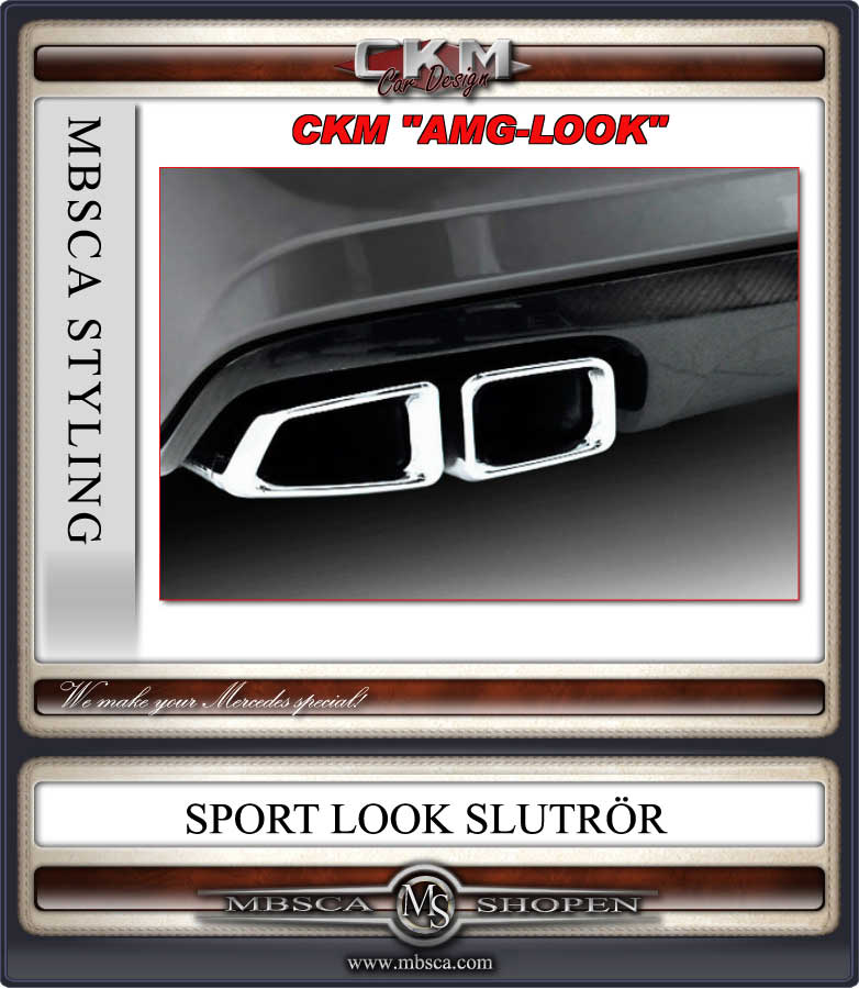 2. Chromed endpipes doubble V2 4 pipes