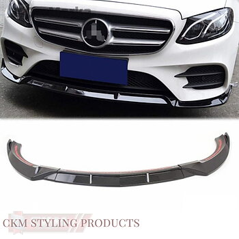 1. AMG E43/e53 front carbon lip v1
