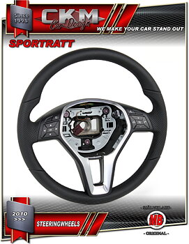 1. Steering Wheel sport OEM BLACK Leather