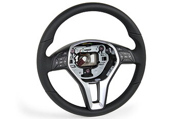 1. Steering Wheel sport OEM BLACK Leather