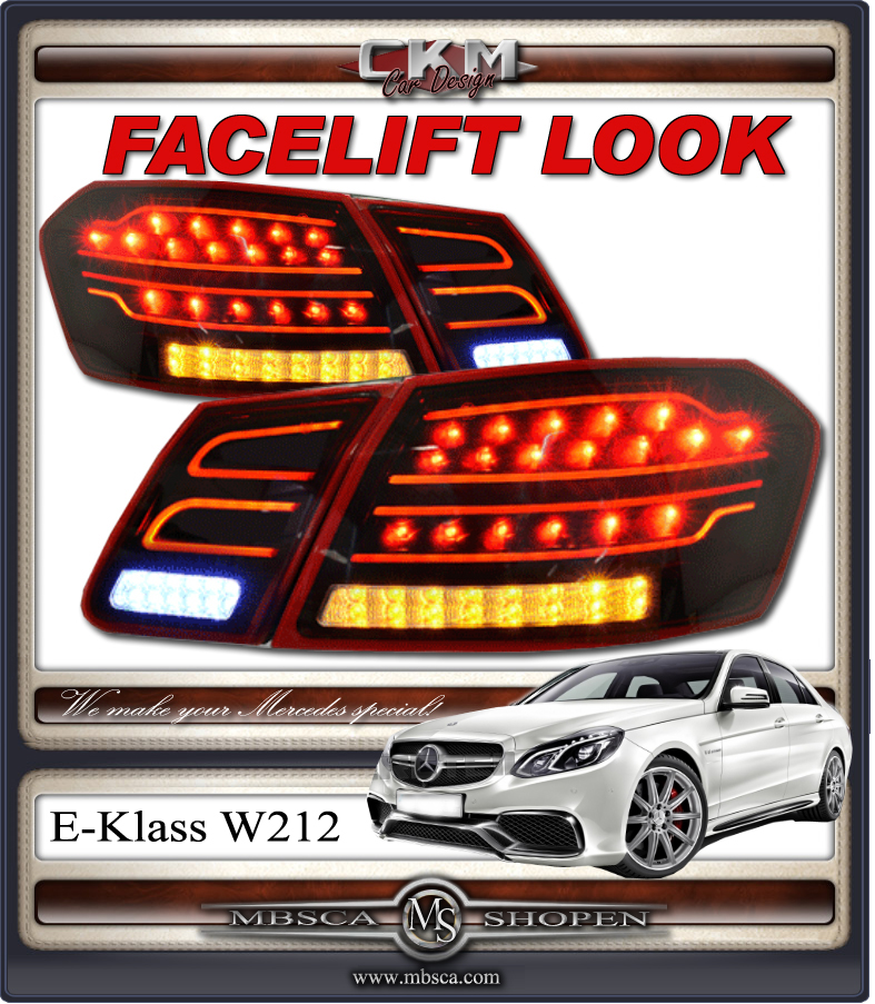 4. Baklysen Facelift "look" 2st Smoke