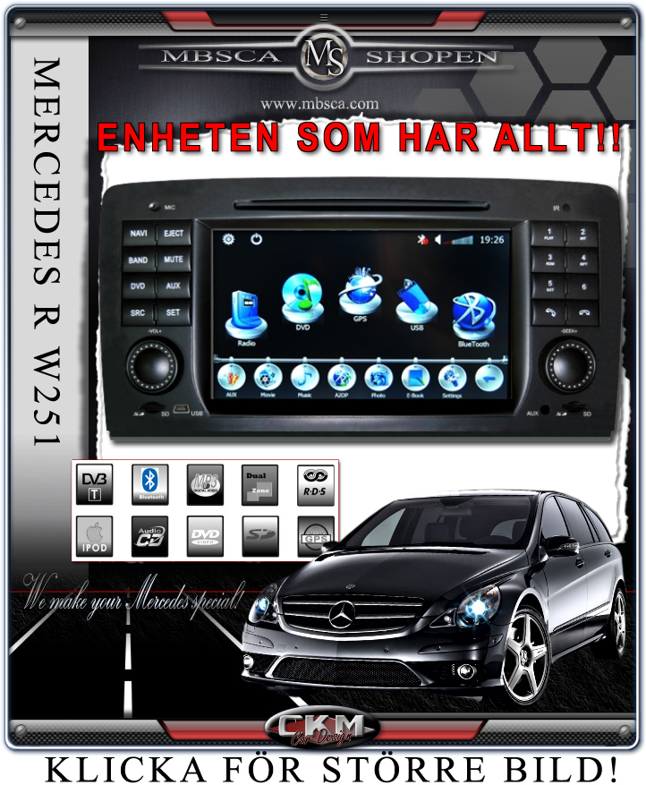 C3. Comand enhet i \\\"MB LOOK\\\" DVD GPS Bluetooth Touch Screen mm.. - 2