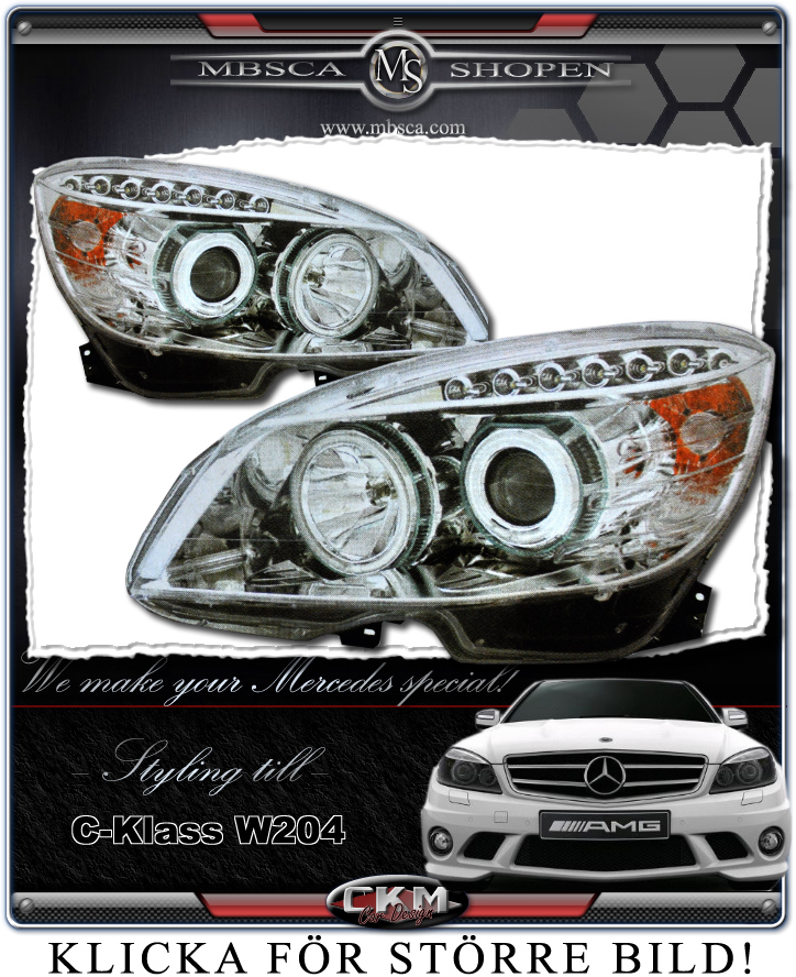 Clear headlights DEVIL Eyes 2pcs set - 2