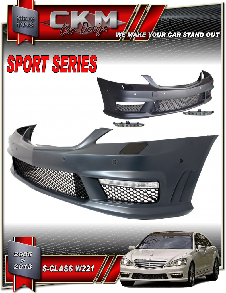 1. CKM "S65 A-look" facelift komplett front - 2