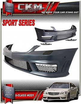 1. CKM "S65 A-look" facelift komplett front