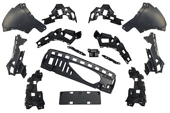 1. ckm w213 2018 FACELIFT  a-look front bumper + rear diffuser kit