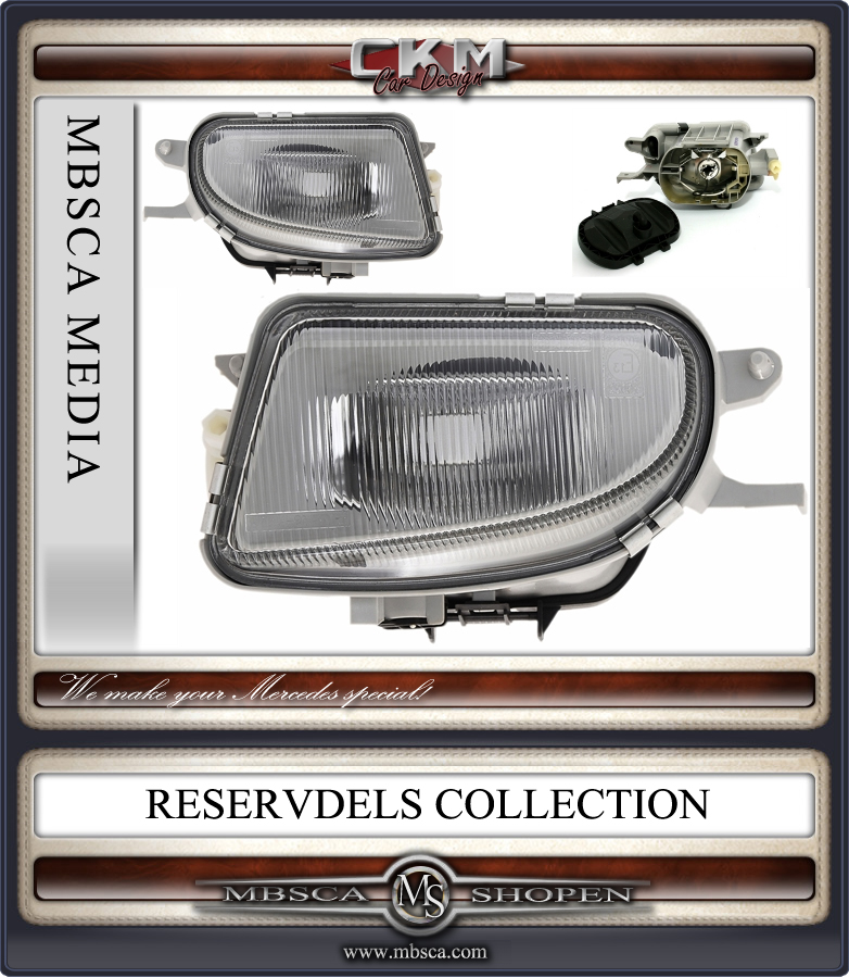 Fog lights 00-02 1 pcs