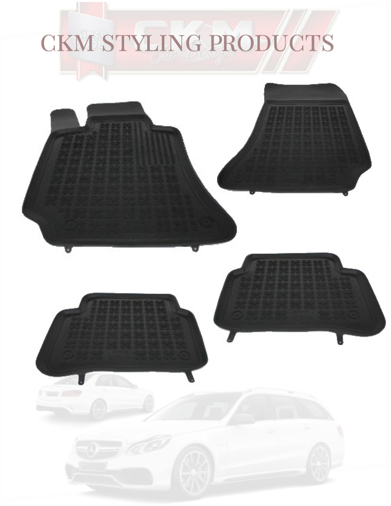 CKM Car Design w212 rubber mats for the winter 4pcs