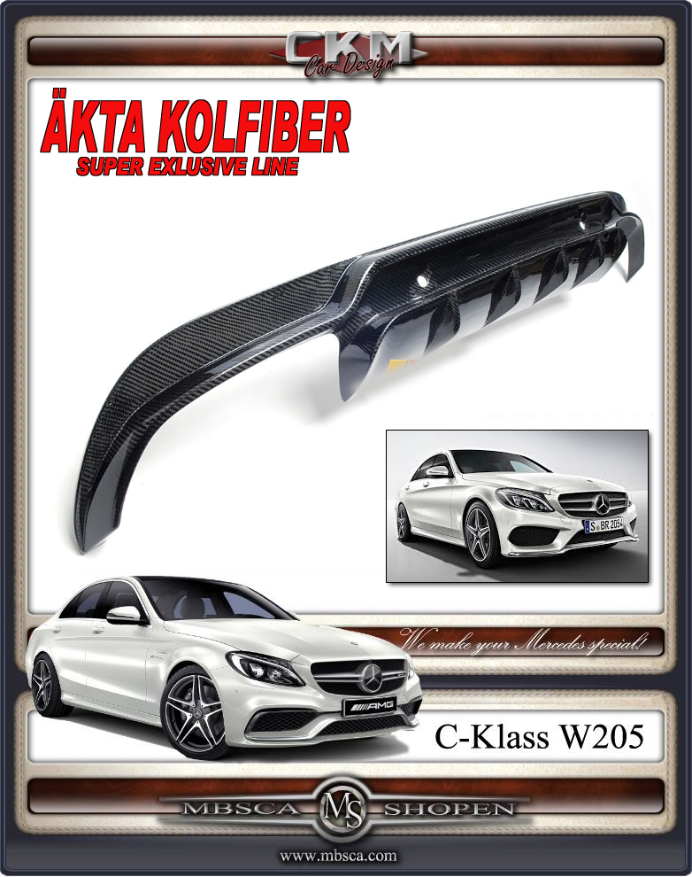 1. Kolfiber diffuser 1pc