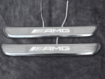 AMG illuminated door sills 2pcs mb oem parts