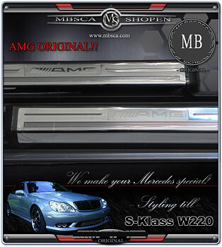 AMG ORIGINAL facelift instegslister 2 st