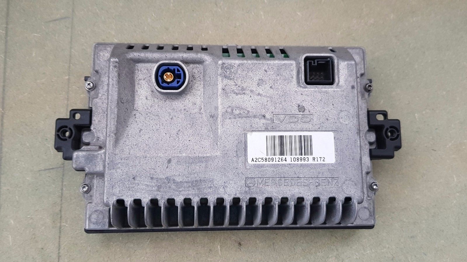 1. w166 comand ntg4 display - 2