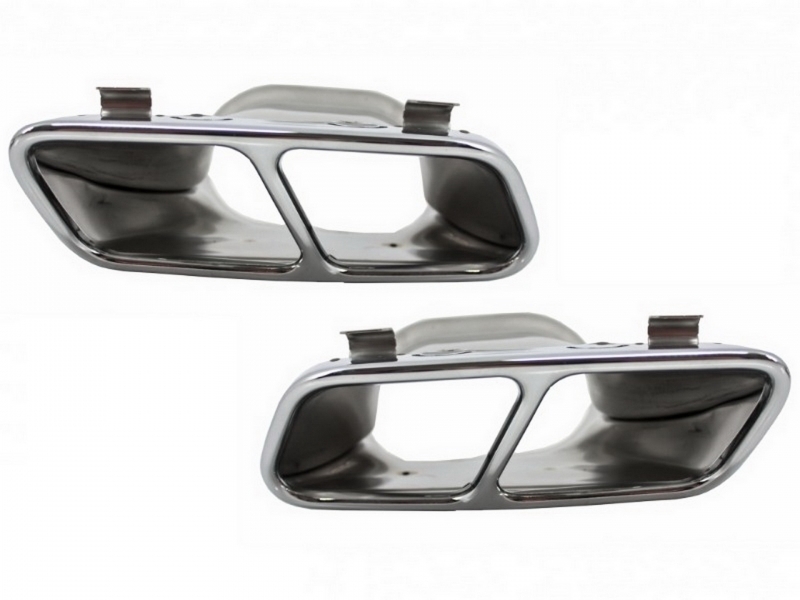 2. Chromed endpipes doubble  4 pipe look - 4