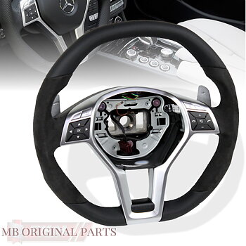 1. Steering Wheel AMG OEM Leather/Suede