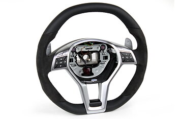 1. Steering Wheel AMG OEM Leather/Suede