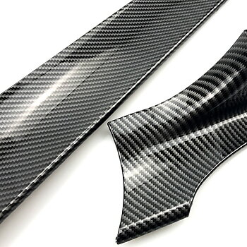 1. Carbon fiber trim cover 2pcs