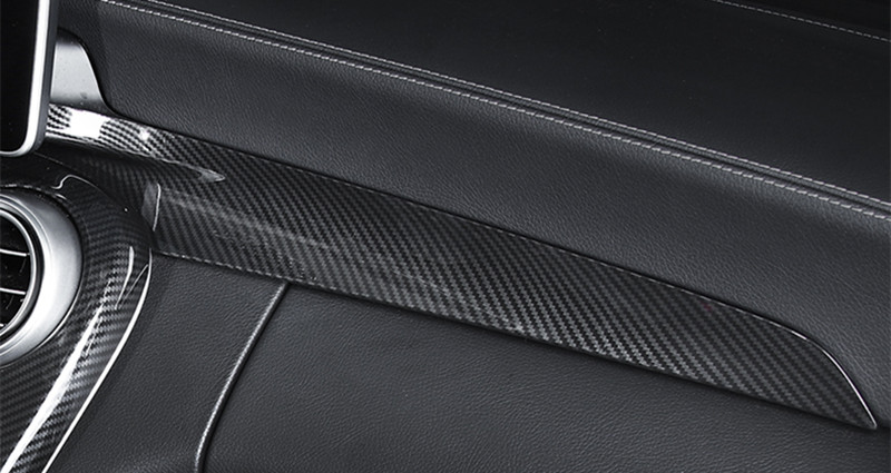 1. Carbon fiber trim cover 2pcs - 4