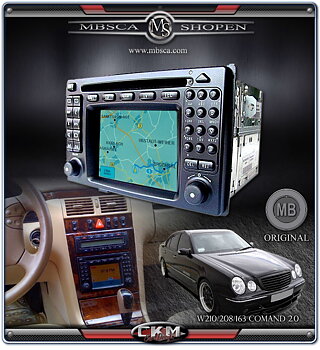C1. Comand System 2.0 Mercedes Orginal for W210/W208