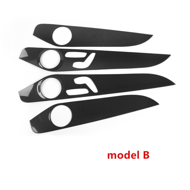 1. Carbon fiber trim cover 4pcs - 4