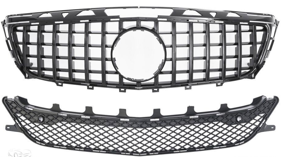 1. AMG GT-R PANAMERICAN look grill  BLACK