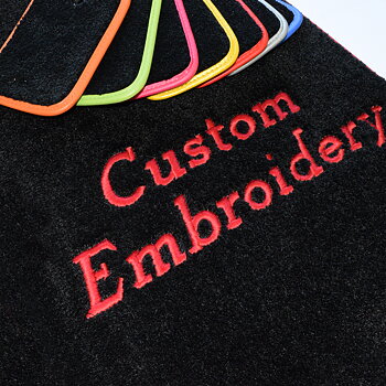 Floor mat set Special Edition with own logo or text 4 pcs