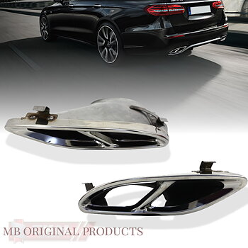 1. CKM sport e43 style tailpipes 2pcs MB Original