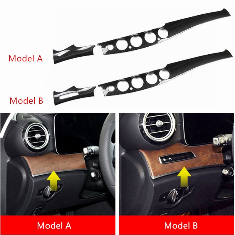 1. Carbon fiber trim cover 2pcs - 2