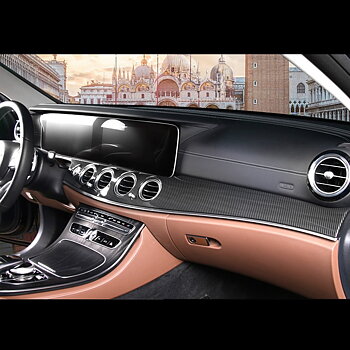 1. Carbon fiber trim cover 2pcs