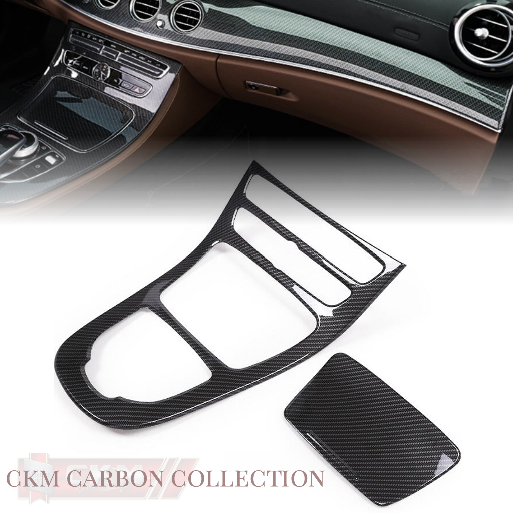 1. Carbon fiber trim cover 2pcs