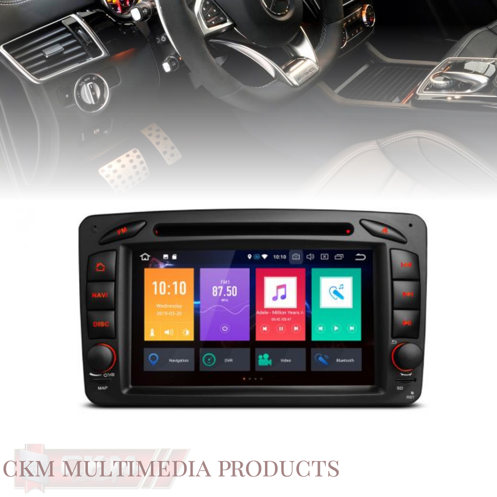 C4. Comand enhet i "MB LOOK" DVD GPS Bluetooth Touch Screen mm..