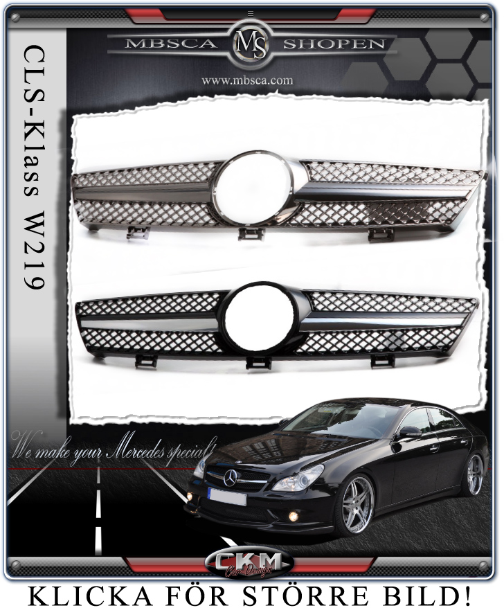 Grill sport  1 rib 08-12 efter facelift - 2
