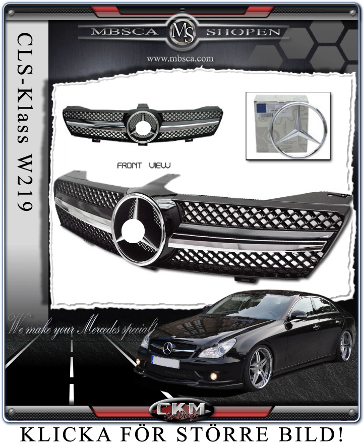 Grill sport  1 rib 08-12 efter facelift