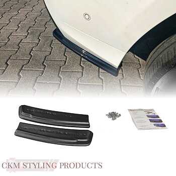 1. CKM Carbon look or black rear side splitters 2pcs SUV