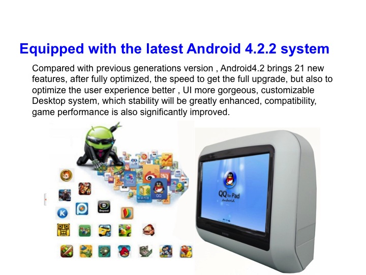 C. Android 9" Monitors 2st nackstöd som Original utförande Luxus Line - 11