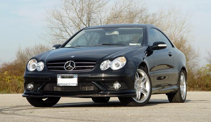 2. Kolfibeläpp till CLK55 AMG fronten - 3