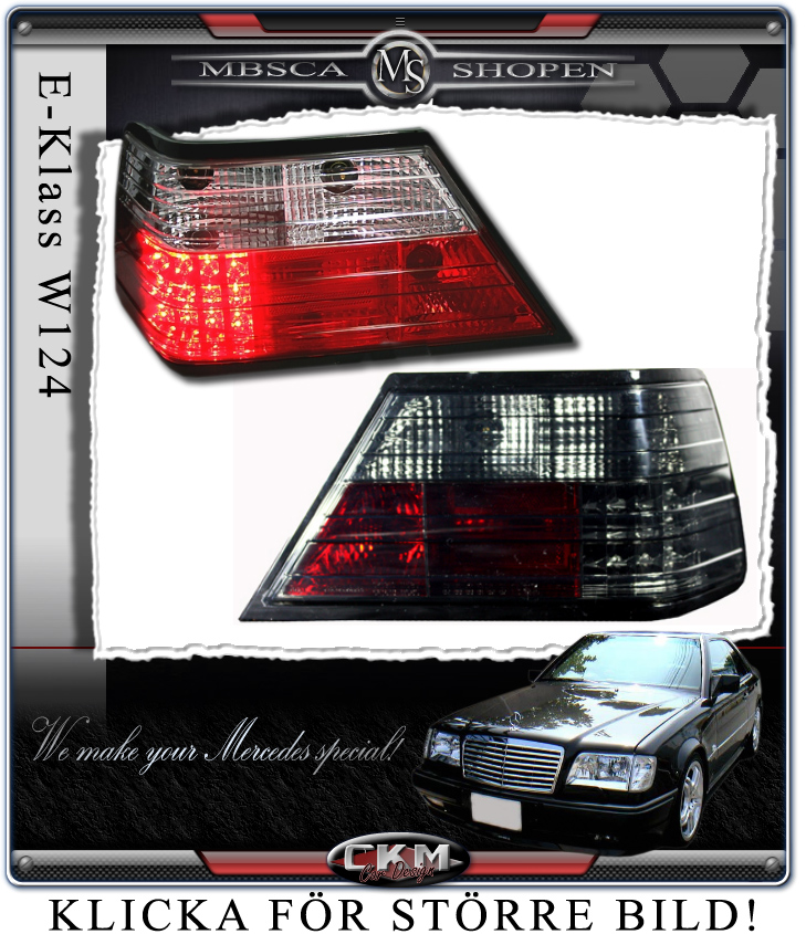 Clearglas Taillights with LEDs smoke V2 2pcs