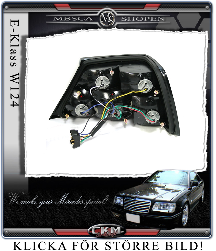 Clearglas Taillights with LEDs smoke V2 2pcs - 2