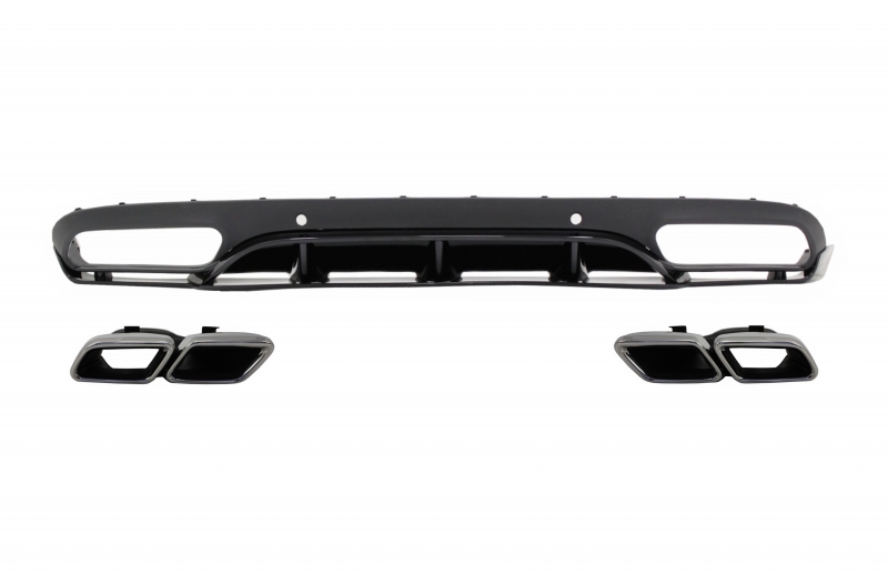 1. C63 FACELIFT look diffuser+pipes Edition 1 Design - 2