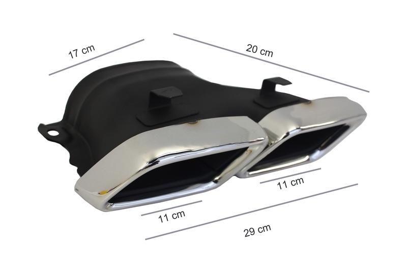 1. C63 FACELIFT look diffuser+pipes Edition 1 Design - 4