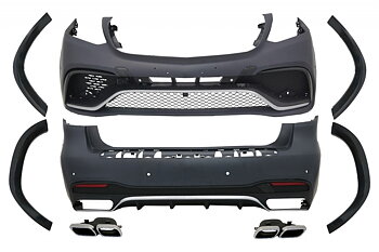 1. CKM "A-look" GLS63 look Spoiler kit